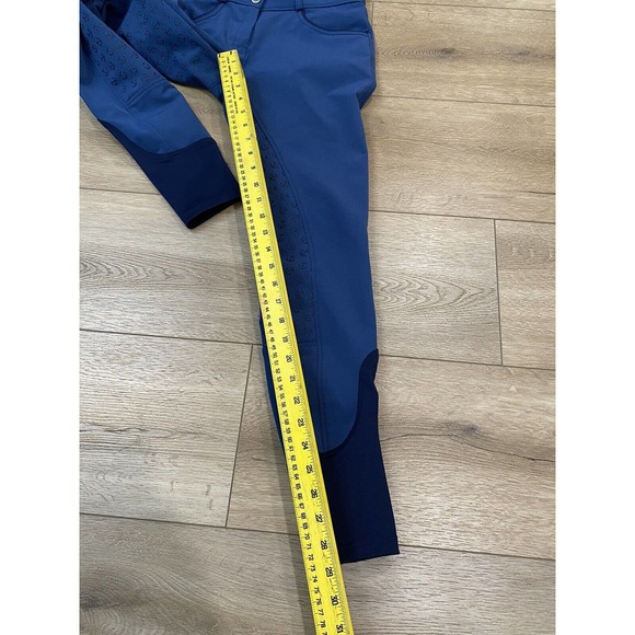 Halter Ego Equestrian Full Seat Breeches Size 28 Blue - Picture 8 of 8